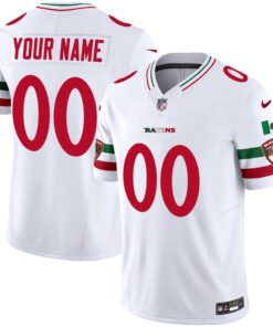Baltimore Ravens Mexico Vapor Limited Custom Jersey - All Stitched