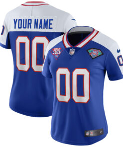 Buffalo Bills 1994 Throwback Vapor Custom Jersey - All Stitched