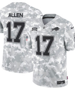 Buffalo Bills 2024 Salute to Service Vapor Limited Jersey - Arctic Camo - All Stitched