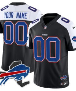 Buffalo Bills New York Patch Vapor Limited Custom Jersey V3 - All Stitched