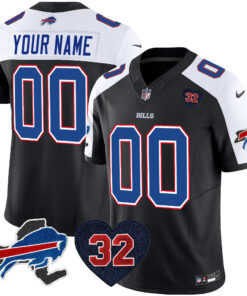Buffalo Bills O.J. Simpson Patch Gold Vapor Limited Custom Jersey - All Stitched