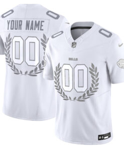 Buffalo Bills Platinum MVP Vapor Limited Custom Jersey - All Stitched