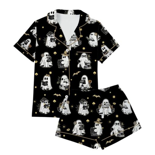 Silky Halloween Satin Pajama Set For Women - Image 4