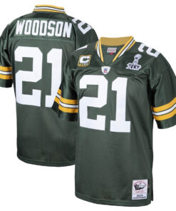 Charles Woodson Green Bay Packers Throwback Jersey - All Stitched