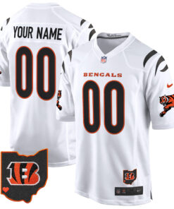 Cincinnati Bengals 2024 Game Custom Jersey - All Stitched