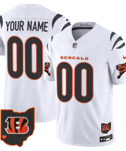 Cincinnati Bengals 2024 Vapor Limited Custom Jersey - All Stitched