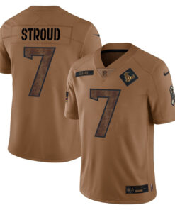 C.J. Stroud #7 Houston Texans Salute Jersey - All Stitched
