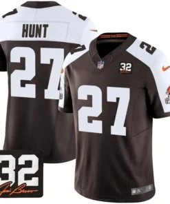 Cleveland Browns Kareem Hunt Jersey - All Stitched