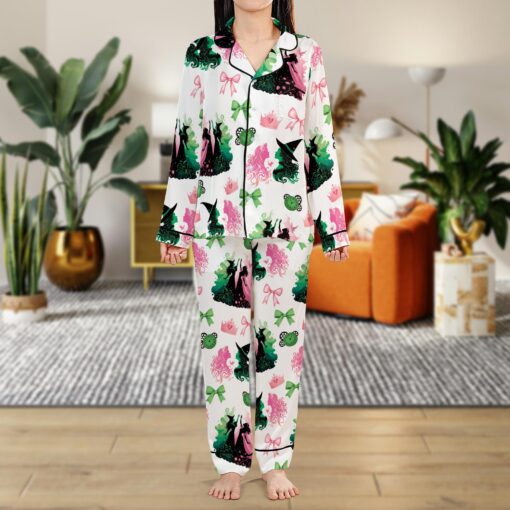 Wicked Musical Movie Satin Pajama Set For Women - Image 5