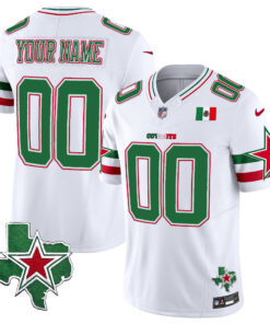 Dallas Cowboys 2024 Mexico Vapor Premier Limited Custom Jersey - All Stitched