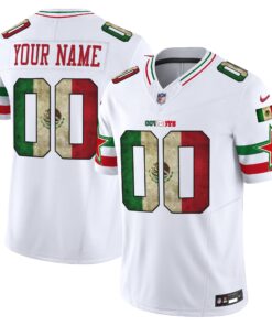 Dallas Cowboys Mexico Vapor Limited Custom Jersey V3 - All Stitched