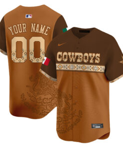 Dallas Cowboys Mexico Vapor Premier Limited Custom Jersey - Printed