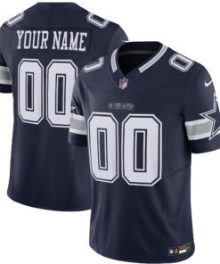 Dallas Cowboys Vapor Limited Custom Jersey - All Stitched