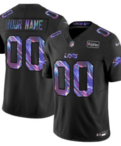 Detroit Lions 2024 Crucial Catch Vapor Limited Custom Jersey - All Stitched
