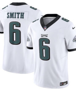 DeVonta Smith Philadelphia Eagles White Vapor F.U.S.E. Limited Jersey - All Stitched