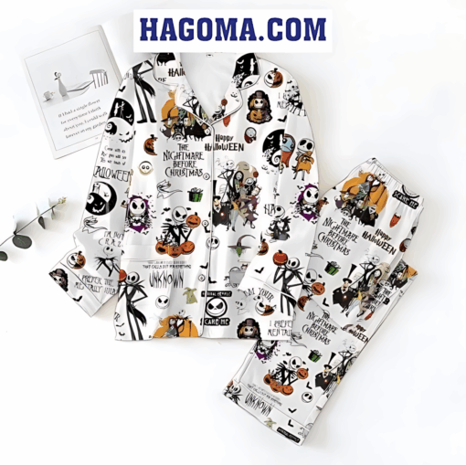 The Nightmare Before Christmas Halloween Pajamas Set - Image 2