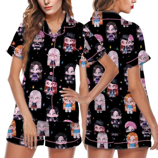 Baby Monster Satin Pajamas Set - Image 4