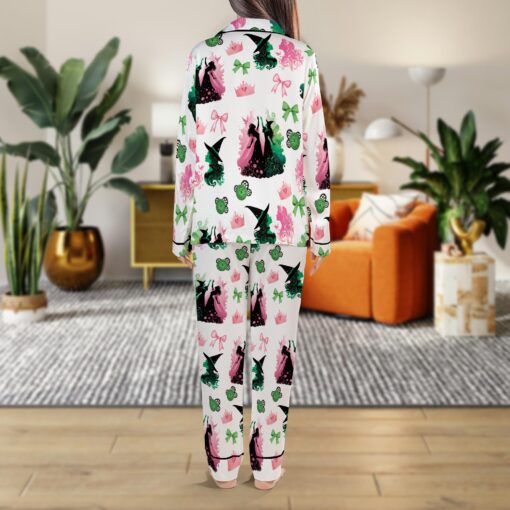 Wicked Musical Movie Satin Pajama Set For Women - Image 4