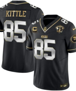 George Kittle San Francisco 49ers Throwback Vapor Limited Jersey – 75th Anniversary Patch
