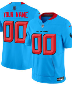 Houston Texans 2024 Vapor Hand Warmer Custom Jersey - All Stitched