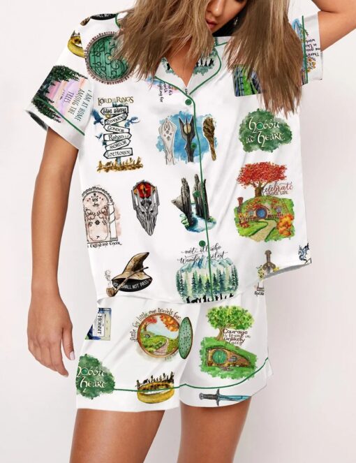 Women's Lord Of The Rings LOTR Pajama Set - Image 2