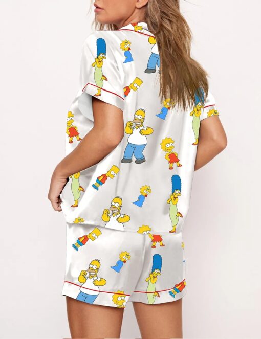 Women's The Simpsons Satin Pajama Set - Image 2