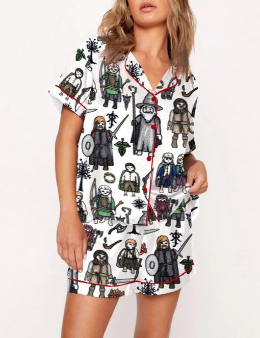 Women's The Lord Of The Rings Satin Pajama Set