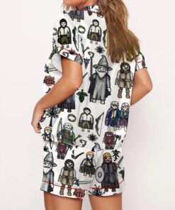 Alternative view of Women's The Lord Of The Rings Satin Pajama Set