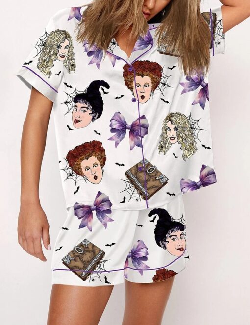 Hocus Pocus Halloween Satin Pajama Set - Image 5