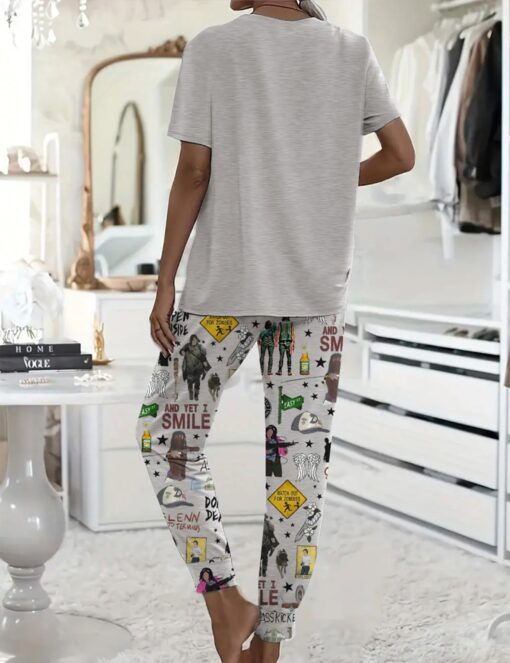 Walking Dead Casual Pajama Set For Women - Image 3