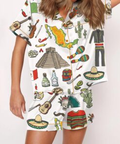 Mexico Travel Pajama Set