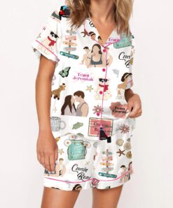 The Summer I Turned Beautiful Silky Satin Pajama Set For Women