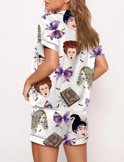 Hocus Pocus Halloween Satin Pajama Set - Image 7