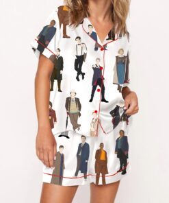 Dr Who Silky Satin Pajama Set For Women