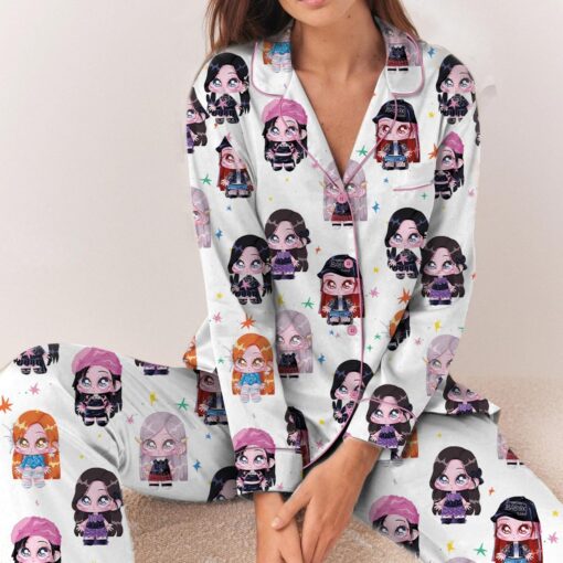 Baby Monster Satin Pajamas Set - Image 2