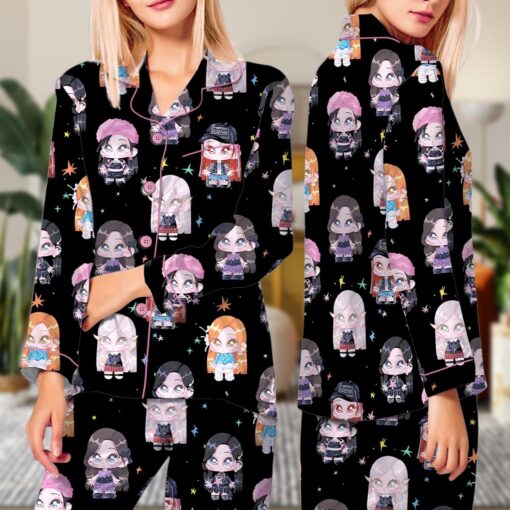 Baby Monster Satin Pajamas Set - Image 5