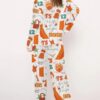 Life Of A Showgirl Silky Satin Pajama Set For Women