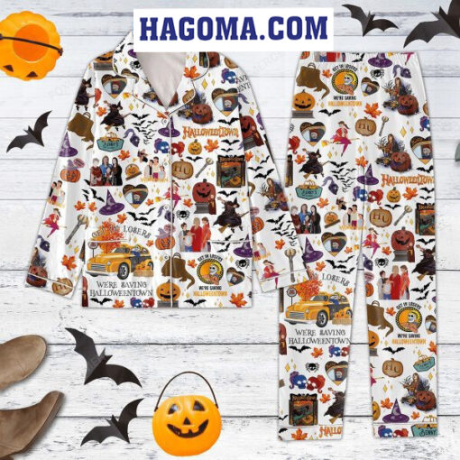 Halloween Town Benny’s Taxi Company Pajamas Set