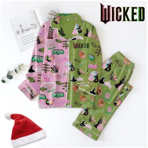 Wicked Musical Satin Pajamas, Changed For Good Sleepwear