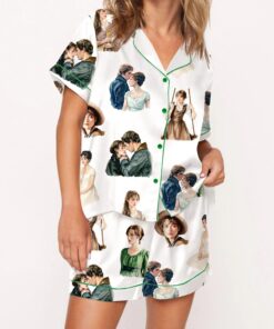 Pride And Prejudice Movie Silky Satin Pajama Set For Women