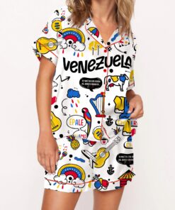 Venezuela Satin Pajama Set For Women