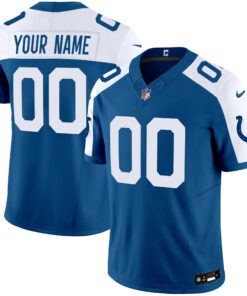 Indianapolis Colts Vapor Limited Custom Jersey - All Stitched