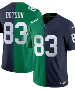 Jahan Dotson Split Philadelphia Eagles & College Football Vapor Limited Jersey - All Stitched
