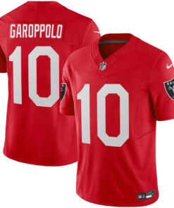 Jimmy Garoppolo Las Vegas Raiders Red Jersey - All Stitched