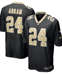 Johnathan Abram New Orleans Saints Black Jersey - All Stitched