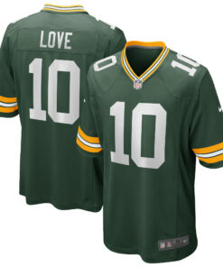 Jordan Love Green Bay Packers Green Jersey - All Stitched