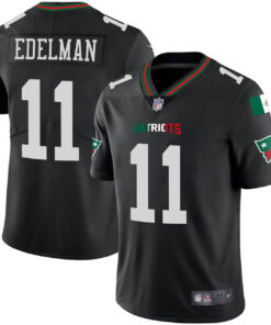 Julian Edelman New England Patriots Mexican Jersey - All Stitched