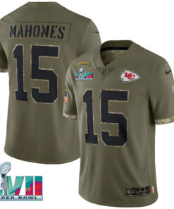 Kansas City Chiefs Super Bowl LVII Salute To Service Player Jersey - All Stitched