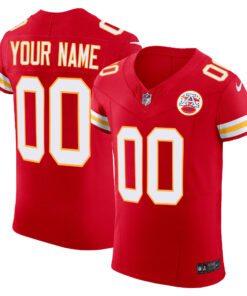 Kansas City Chiefs Vapor Elite Custom Jersey - All Stitched