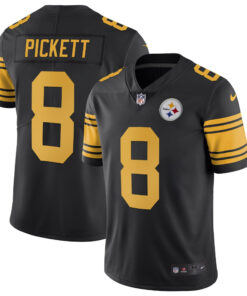 Kenny Pickett Pittsburgh Steelers Color Rush Vapor Jersey - All Stitched